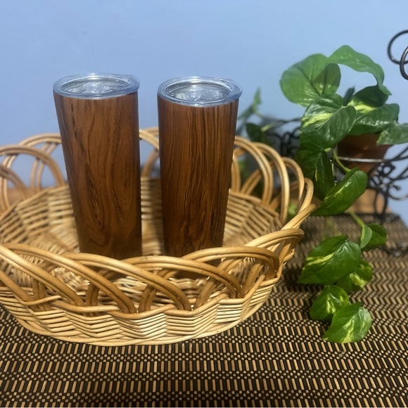 Wood Grain Tumbler Set - Picture 2 of 5